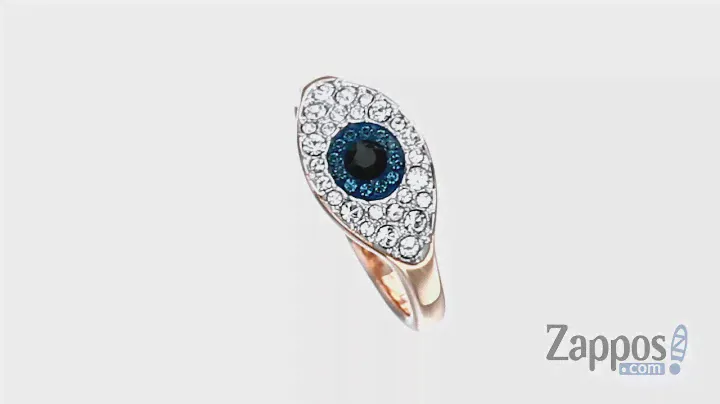 Swarovski Duo Evil Eye Ring SKU: 9174048
