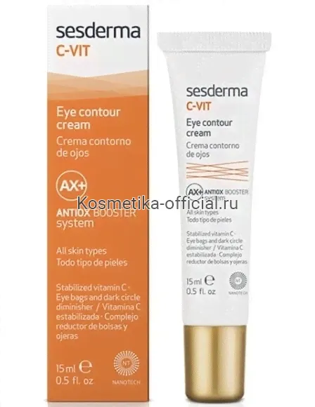 C-Vit Eye Contour Cream Крем-контур вокруг глаз 15 мл СЕСДЕРМА (SESDERMA)