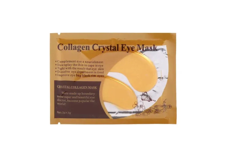 Патчи Collagen Crystal Eye Mask, 3 g (Золотые)