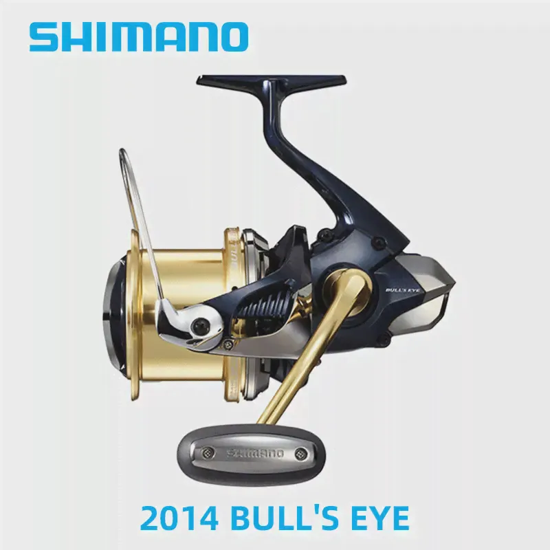 2014 SHIMANO BULL'S EYE 5050 5080 9120 9100 Bulls Eye Максимальное Сопротивление 12-20 кг Bullseye Surfcast Спиннинговая Рыболовная Катушка для морских Пляжей-0