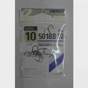 Крючки OWNER ISEAMA Eye 50188 №10-11 штук.Минимальный заказ 10 пачек. (Арт. RS4495)