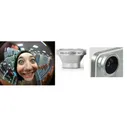 Магнитная линза (fish eye 180 градусов)