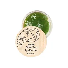Гидрогелевые патчи с экстрактом зеленого чая, L.Sanic, 60 шт. (Herbal Green Tea Hydrogel Eye Patches)