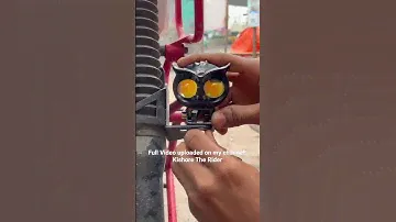HJG Fog Lights Installation on my Bike #bike #foglights #hjg #rider #himalayan #telugu #viral #2022