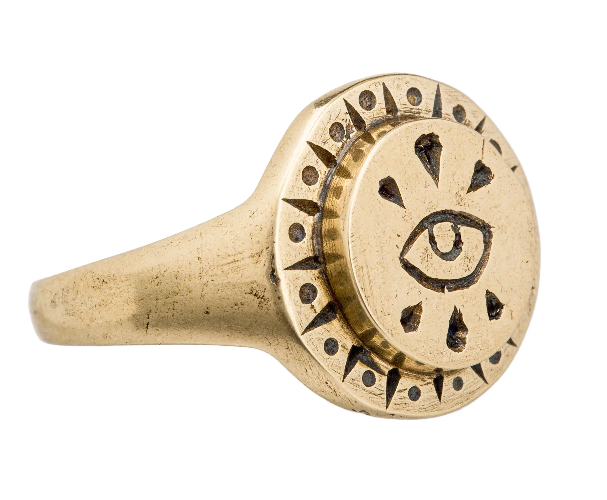 Small All Seeing Eye Ring-0