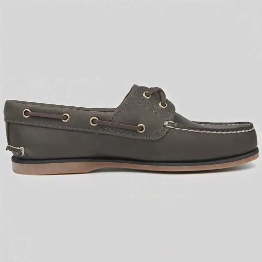 Мокасины Timberland 2 Eye Classic Boat medium grey-4