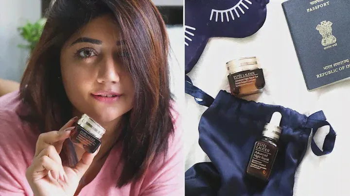 How to use Estee Lauder ANR Serum + NEW Eye Supercharged Complex | corallista