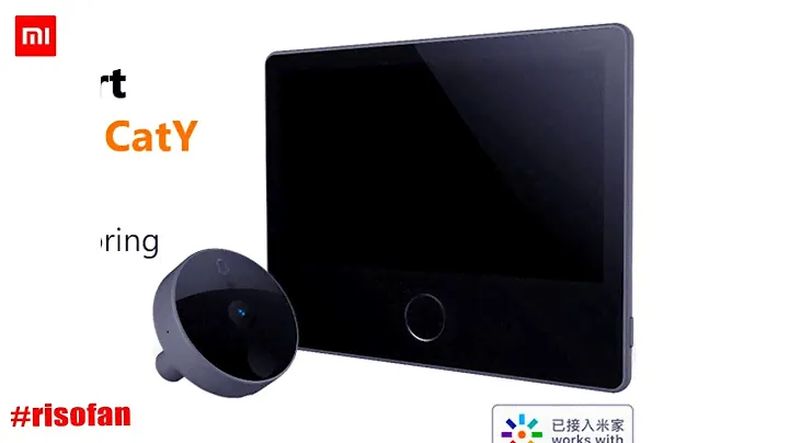 Xiaomi Small Smart Loock CatY. Xiaomi Mijia Smart Video Doorbell Cat Eye.