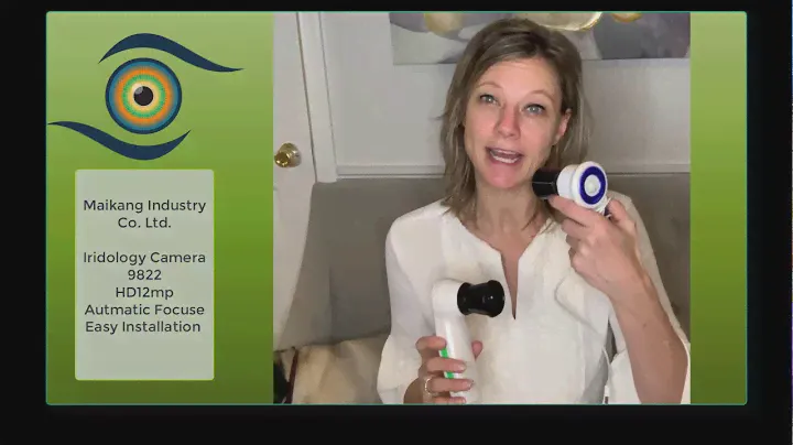 Digital Iridology Camera 9822U -watch how to set it up