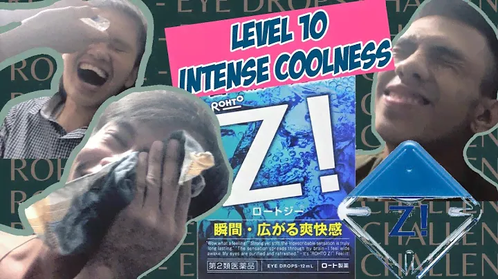 Rohto Z - Intense Japanese Eye Drops Challenge