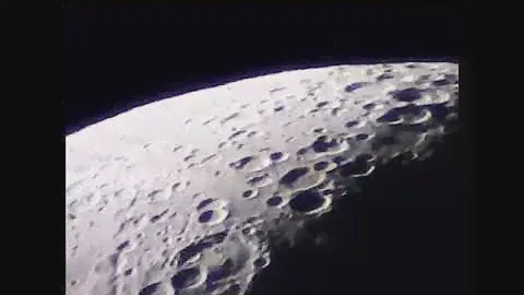moon through 70m telescope