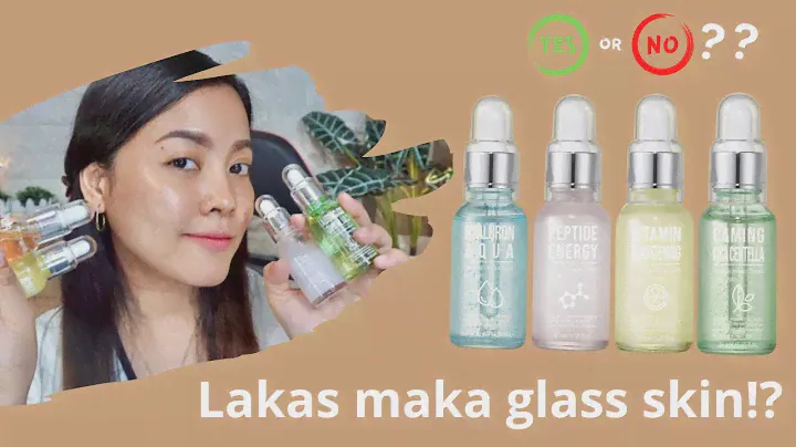 The best to! | Esfolio ampoules | Glass skin ✅
