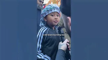 Message from children in London to kids in Palestine